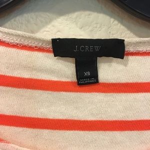 J. Crew Tops - J. Crew red and white striped long sleeve top J. Crew Tops - J. Crew red and white striped long sleeve top
